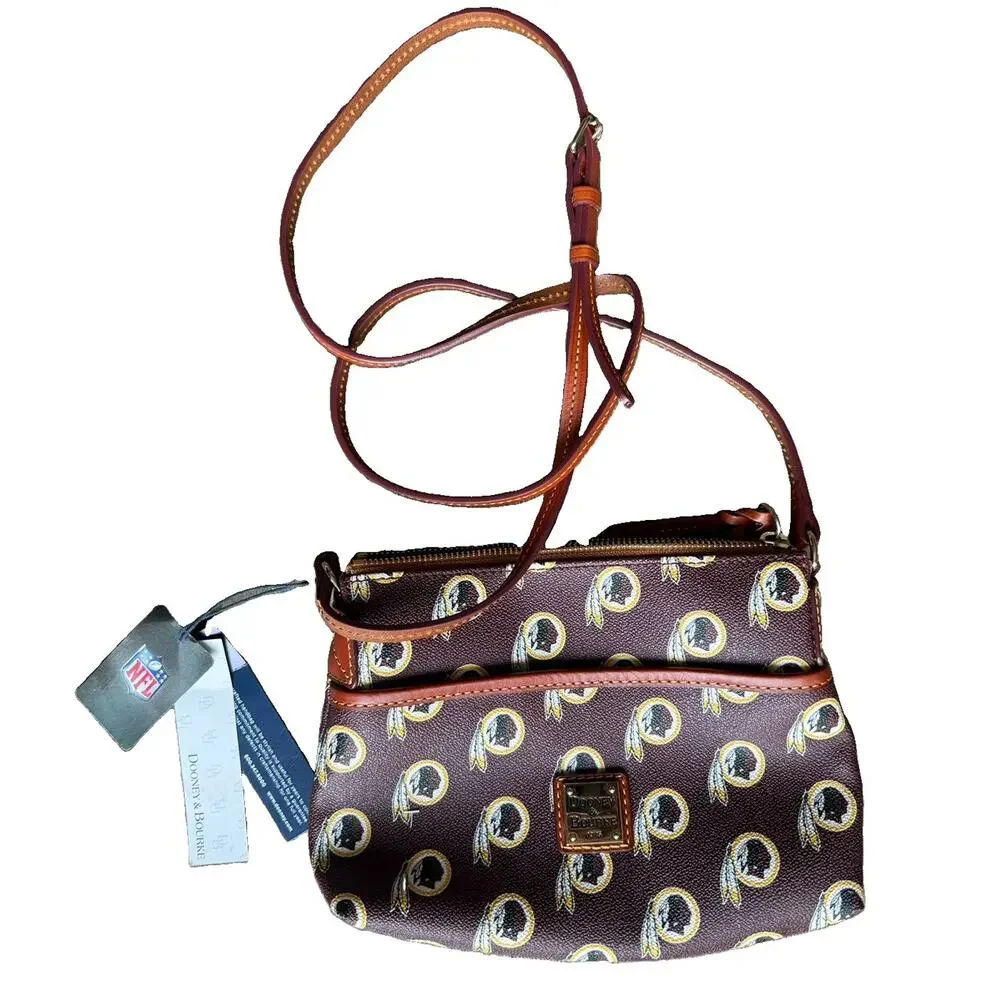 Dooney & Bourke Washington Redskins NFL Ginger Crossbody Bag NWT Retired Logo